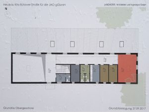 Grundriss Obergeschoss, LANDHERR / Architekten und Ingenieure GmbH