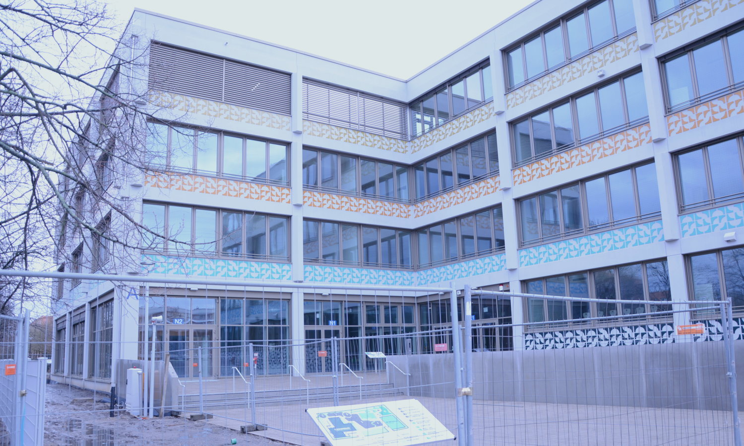 Neue Grundschule in Hellersdorf kurz vor der Eröffnung