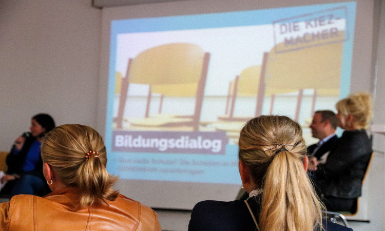 Kiezmacher-Dialog zum Thema „Unsere Schulen in Marzahn-Hellersdorf“