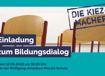 Einladung: Bildungsdialog zur Zukunft der Schulen in Marzahn-Hellersdorf