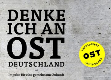 „Denke ich an Ostdeutschland …“ – Zweiter Sammelband erschienen